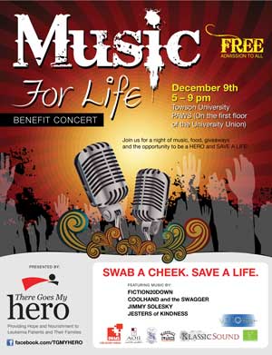 Music for Life Concert Poster
